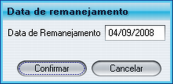 Data remanejamento